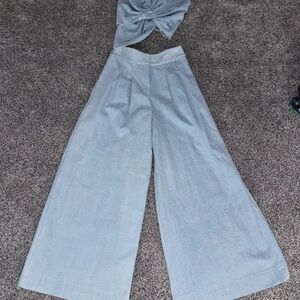 JUST BEE QUEEN Denim 2 piece set